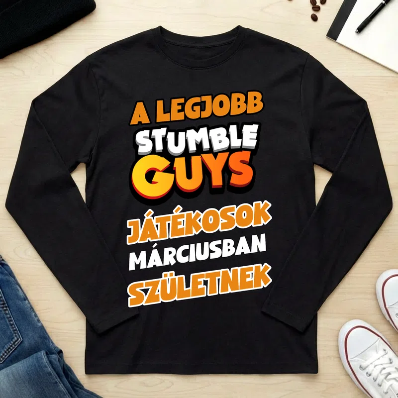 Unisex hosszú ujjú póló