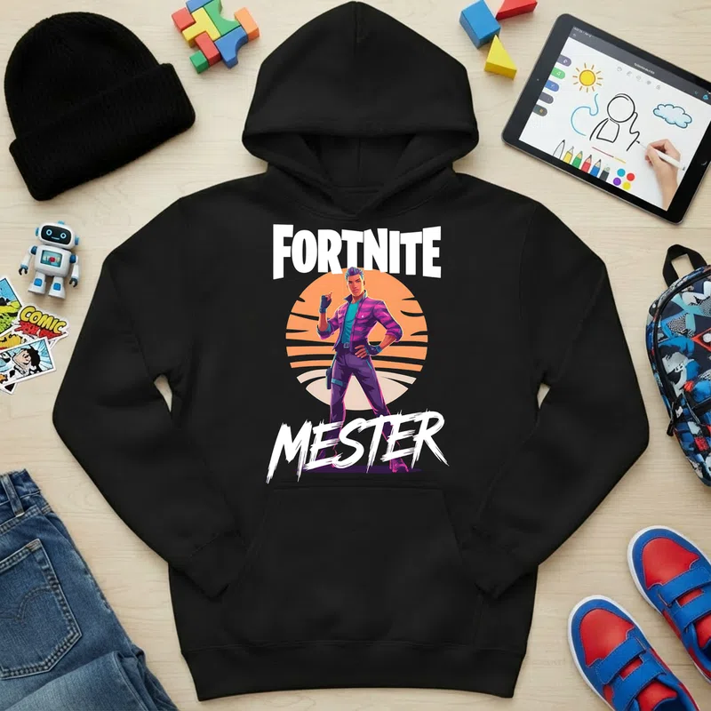 Gyerek kapucnis pulcsi