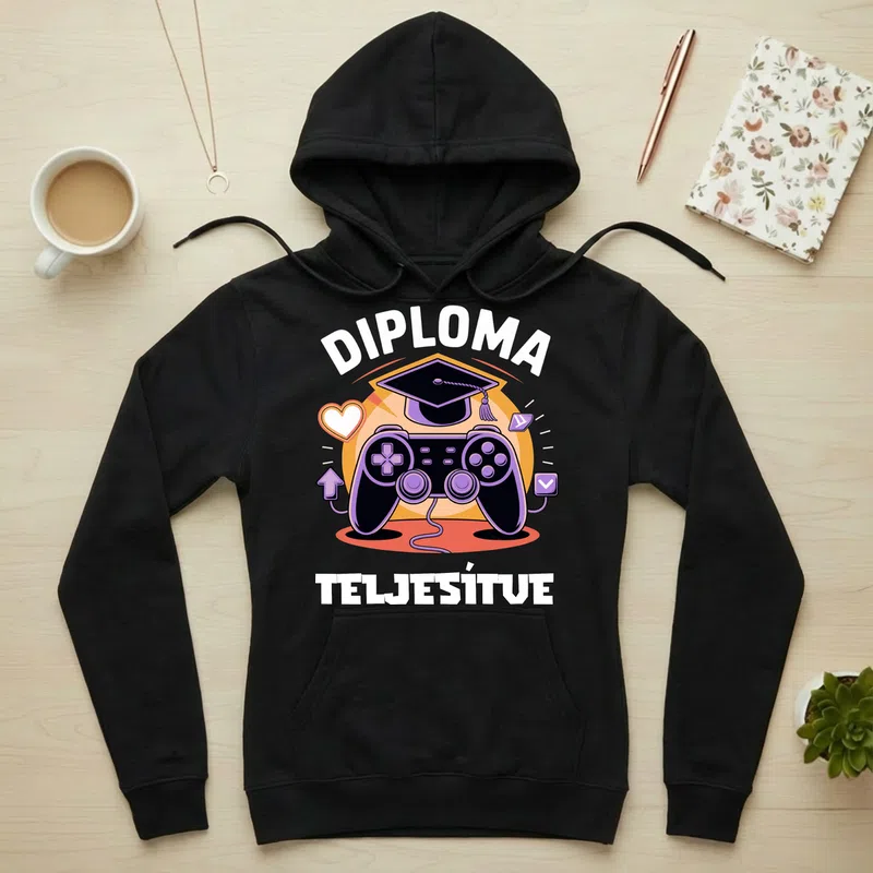 Női kapucnis pulcsi