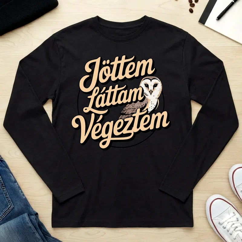 Unisex hosszú ujjú póló