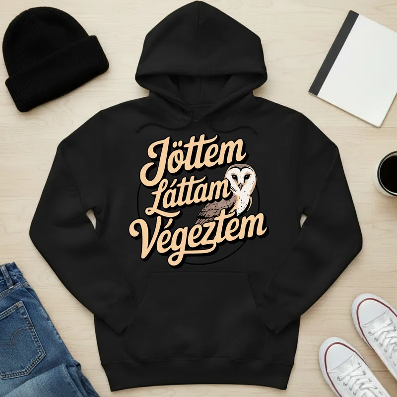 Unisex kapucnis pulcsi