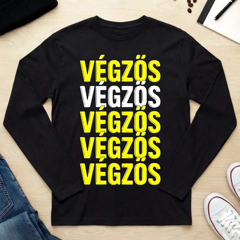 Unisex hosszú ujjú póló