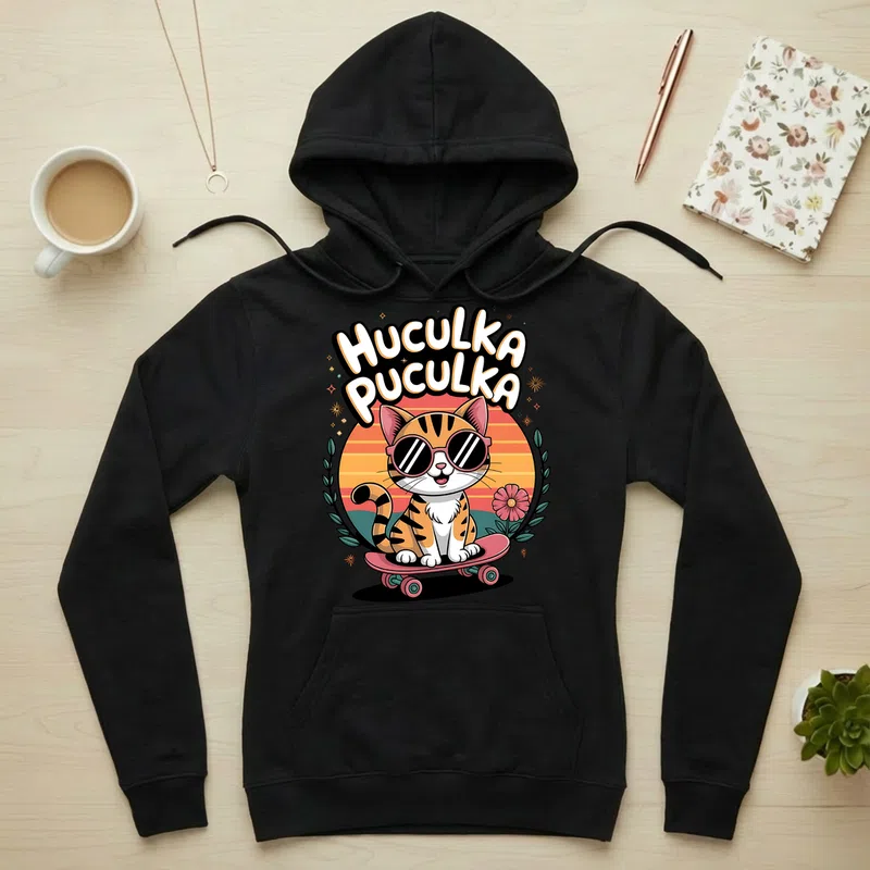 Női kapucnis pulcsi