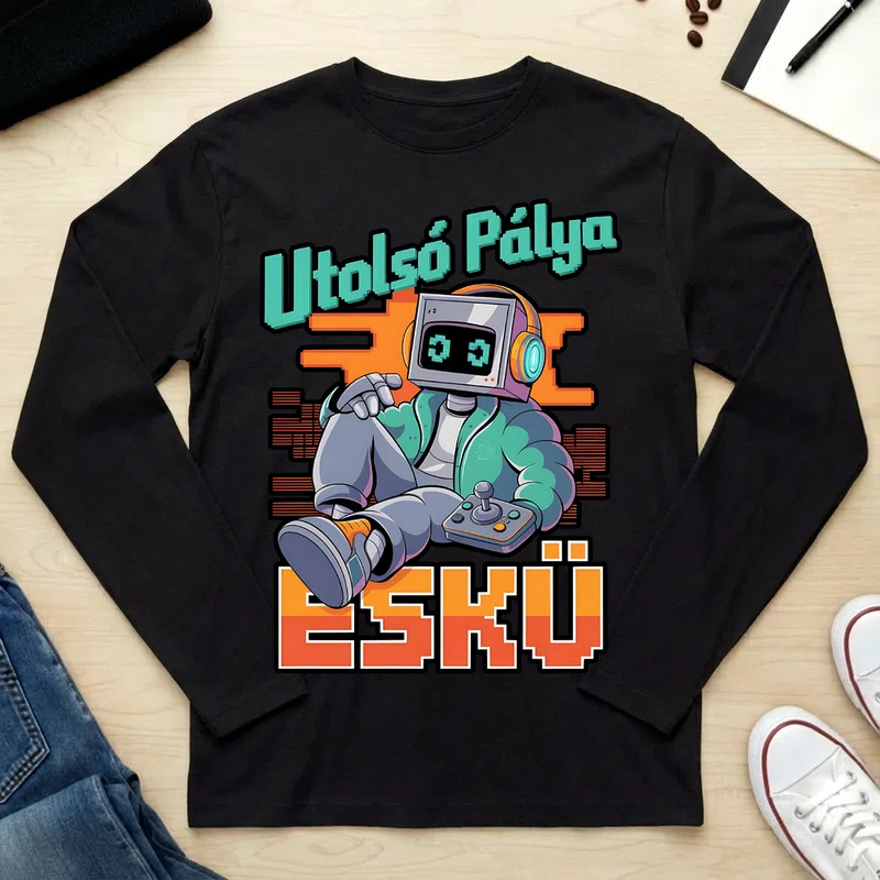 Unisex hosszú ujjú póló