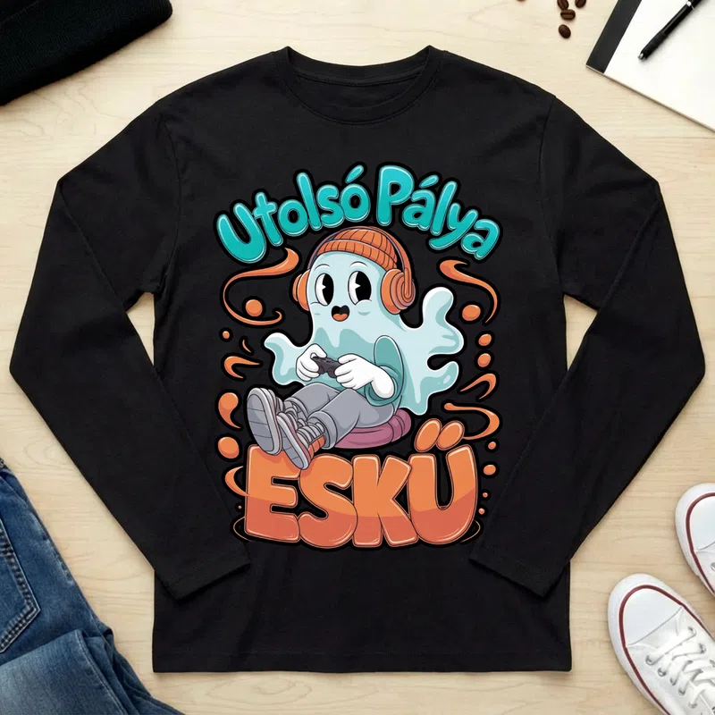 Unisex hosszú ujjú póló