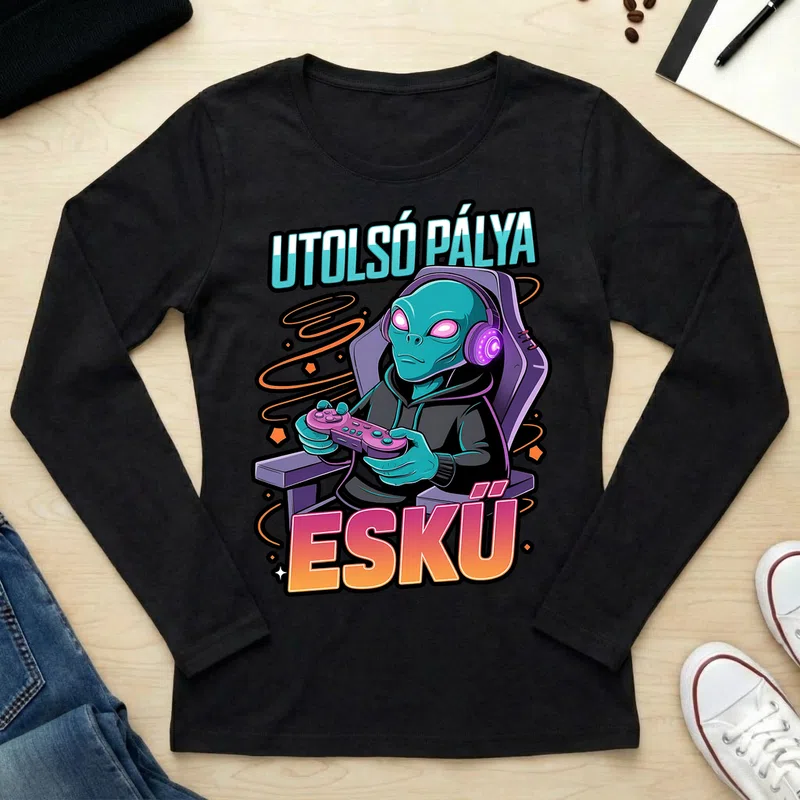 Női hosszú ujjú póló