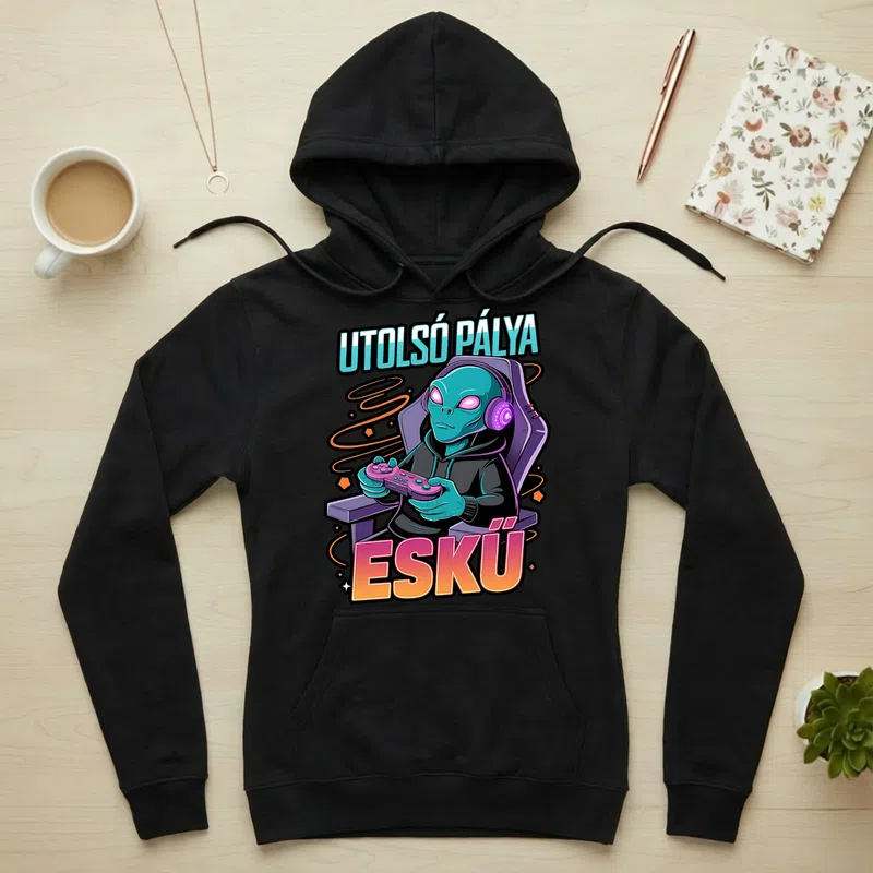 Női kapucnis pulcsi