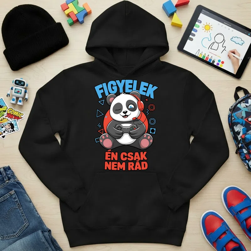 Gyerek kapucnis pulcsi