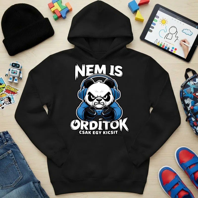 Gyerek kapucnis pulcsi