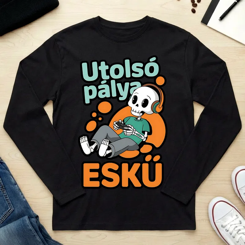 Unisex hosszú ujjú póló