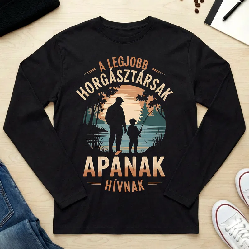 Unisex hosszú ujjú póló