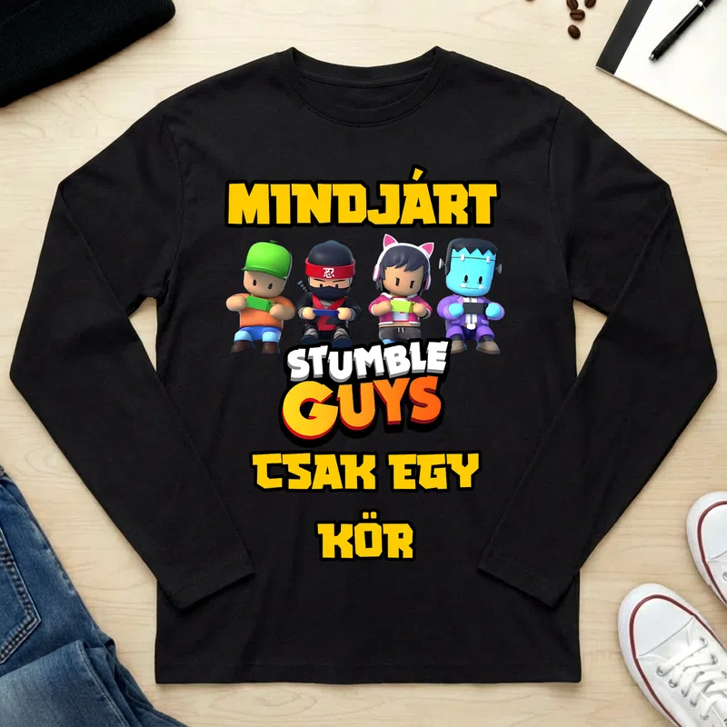 Unisex hosszú ujjú póló