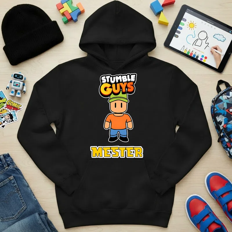 Gyerek kapucnis pulcsi