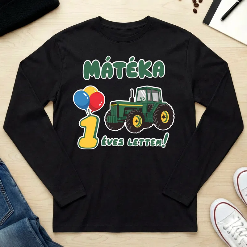 Unisex hosszú ujjú póló