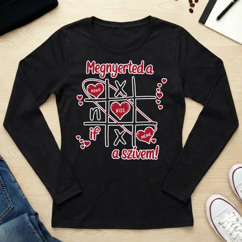 Női hosszú ujjú póló