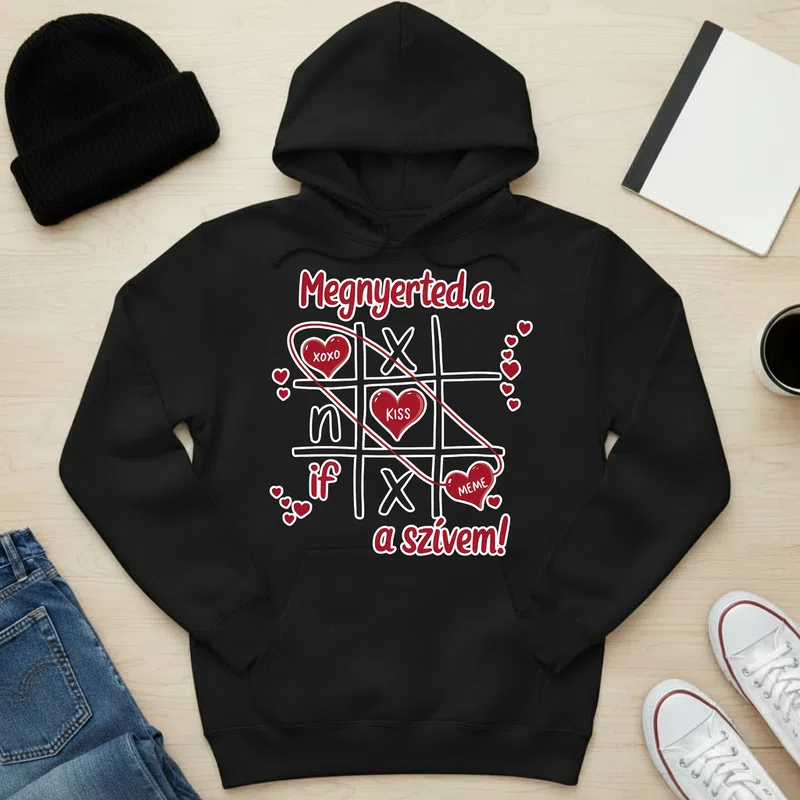 Unisex kapucnis pulcsi