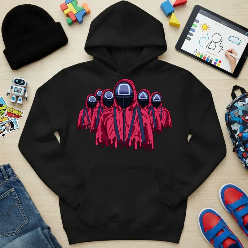 Gyerek kapucnis pulcsi