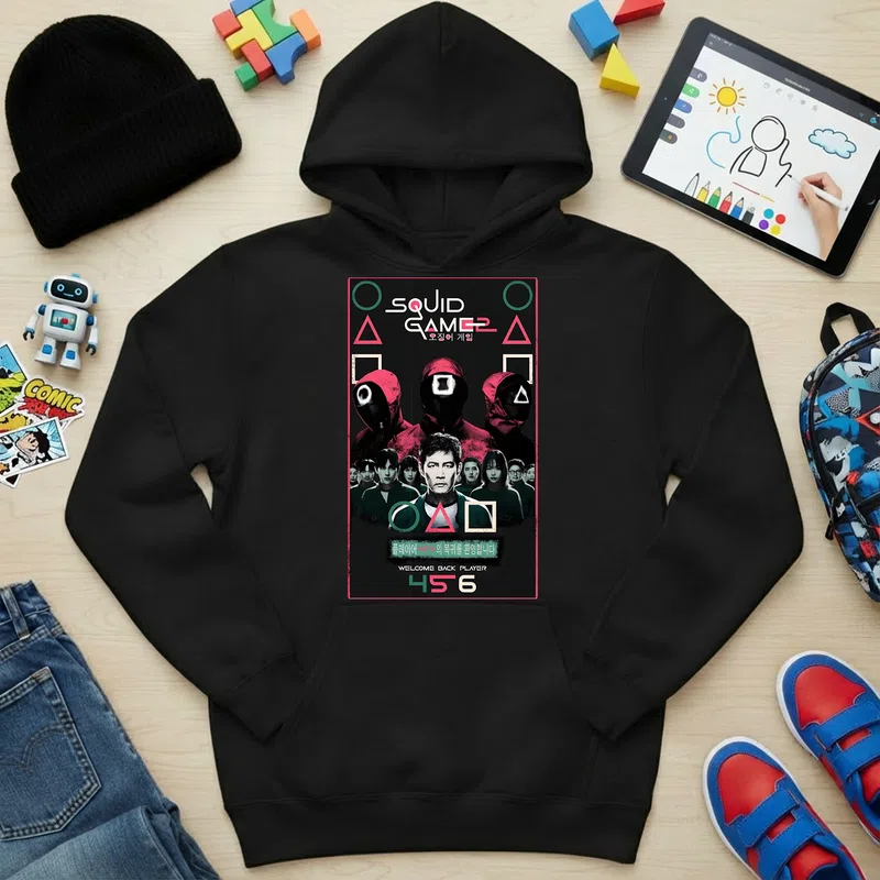 Gyerek kapucnis pulcsi