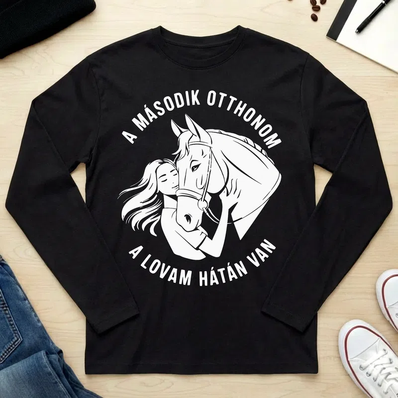 Unisex hosszú ujjú póló