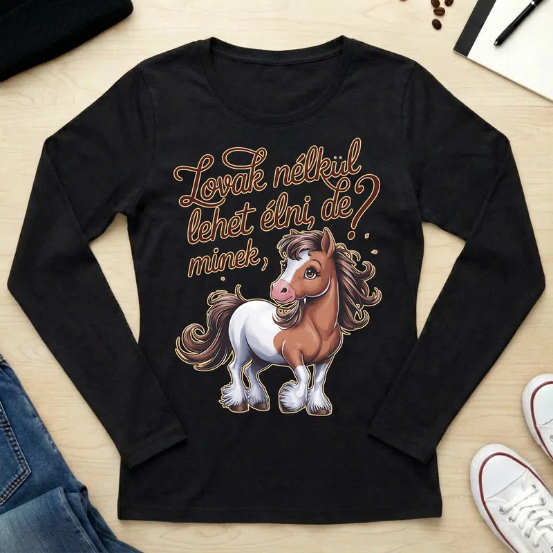 Női hosszú ujjú póló