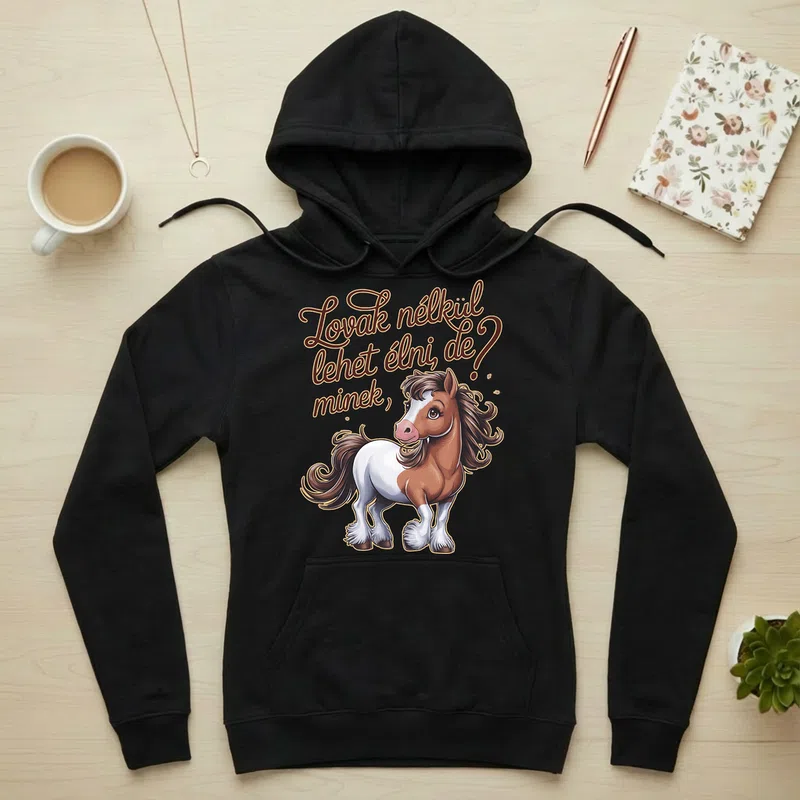 Női kapucnis pulcsi