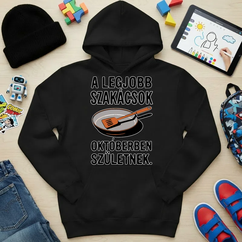 Gyerek kapucnis pulcsi