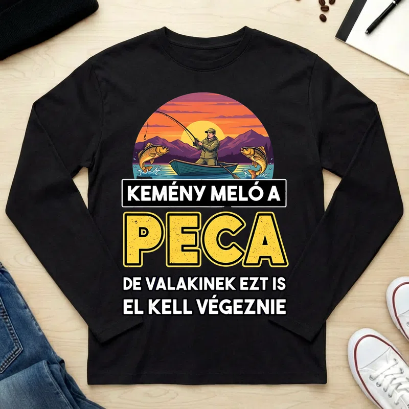 Unisex hosszú ujjú póló