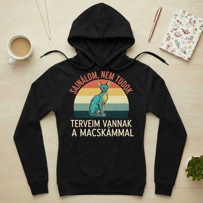 Női kapucnis pulcsi