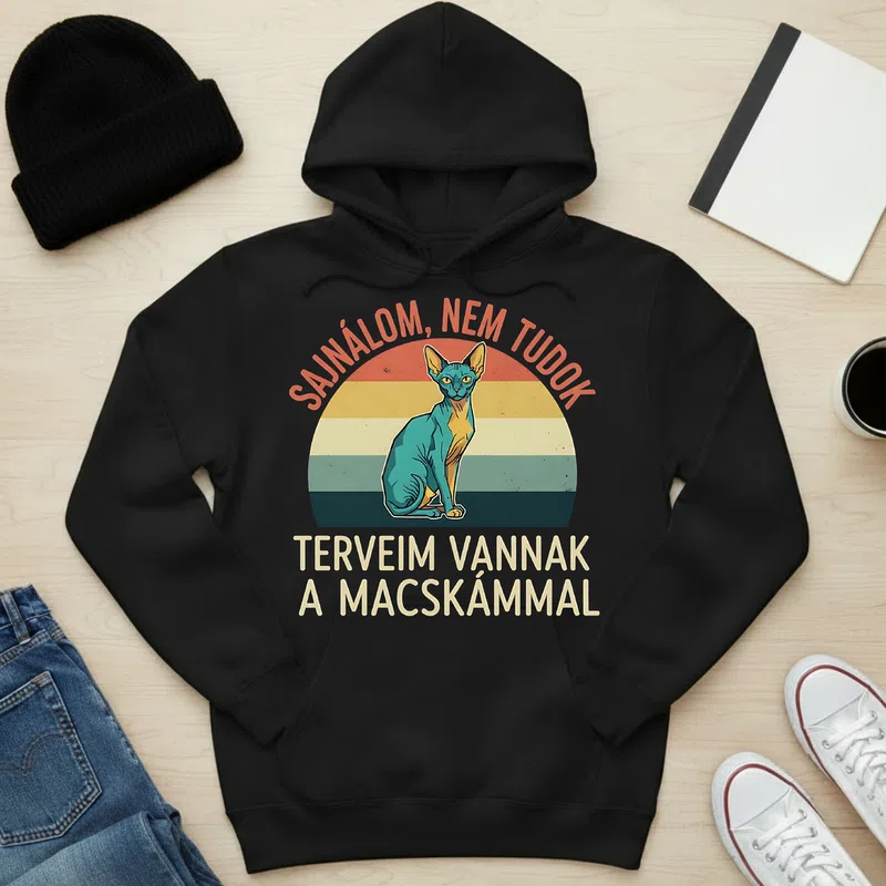 Unisex kapucnis pulcsi