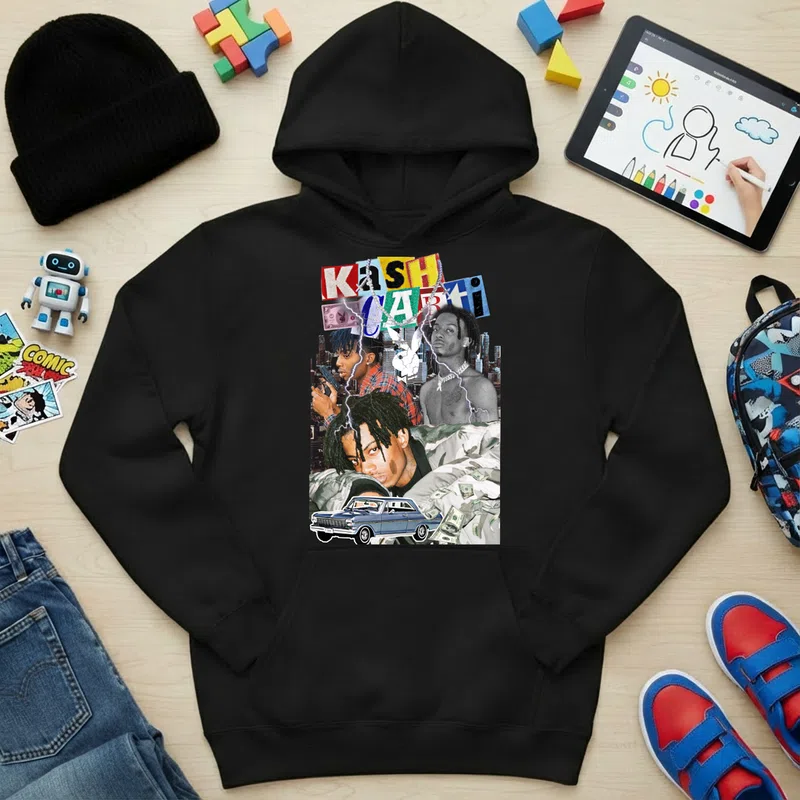 Gyerek kapucnis pulcsi