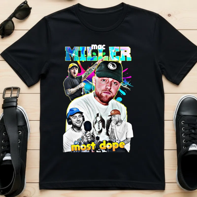 MILLER mac most dope Hobbi - Férfi póló - Fekete - Hobbi - Zene