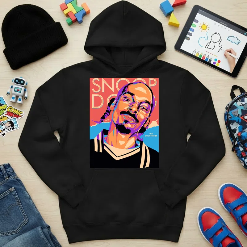 Gyerek kapucnis pulcsi