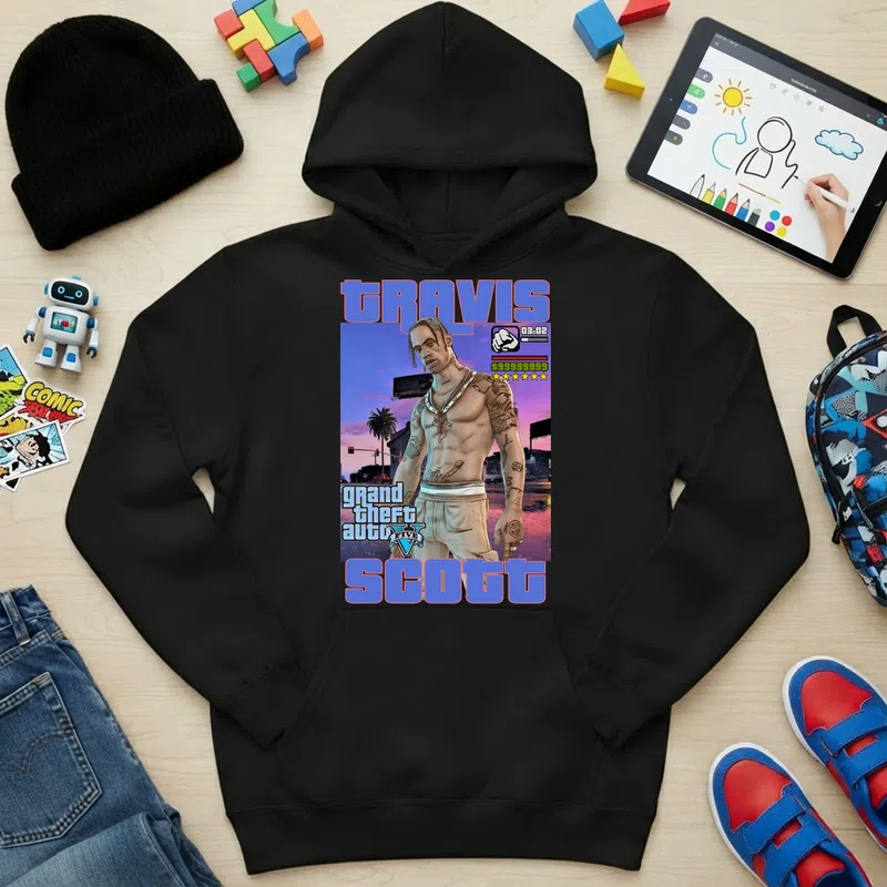 Gyerek kapucnis pulcsi