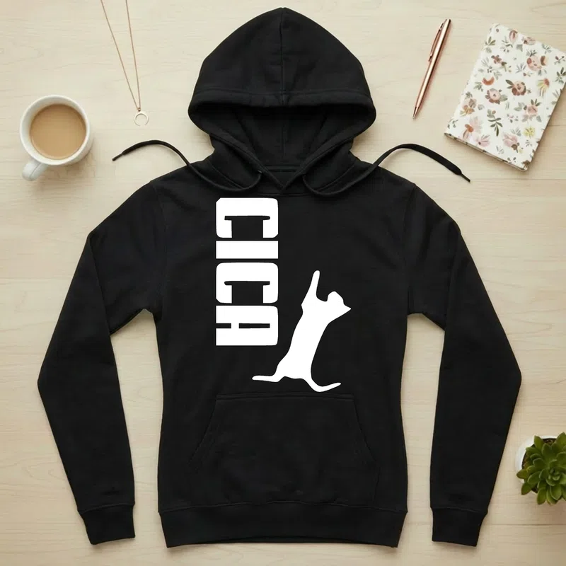 Női kapucnis pulcsi