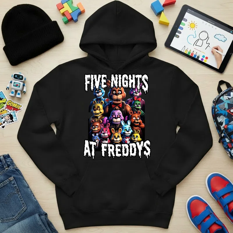 Gyerek kapucnis pulcsi