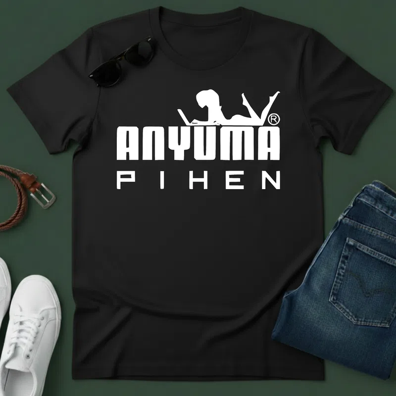 ANYU MA PIHEN Relax Anyának - Férfi póló - Fekete - Család - Anyának