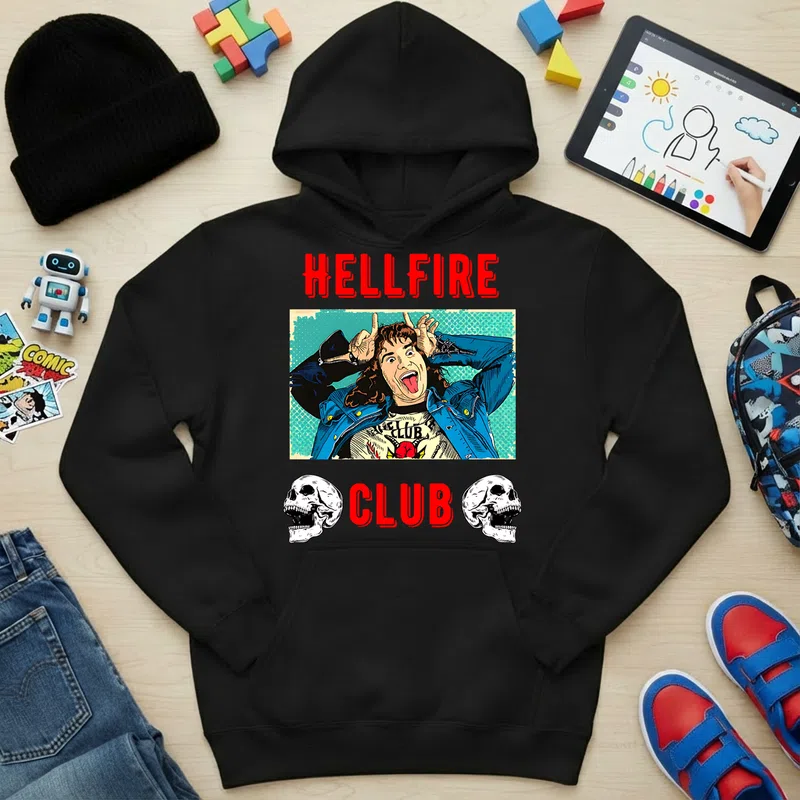 Gyerek kapucnis pulcsi