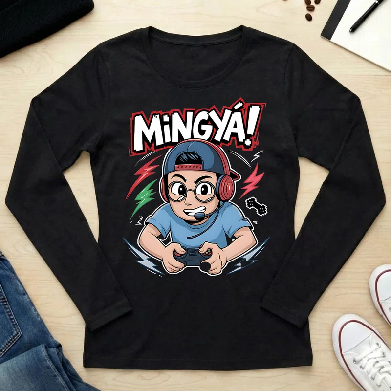 Női hosszú ujjú póló