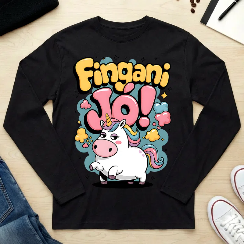 Unisex hosszú ujjú póló