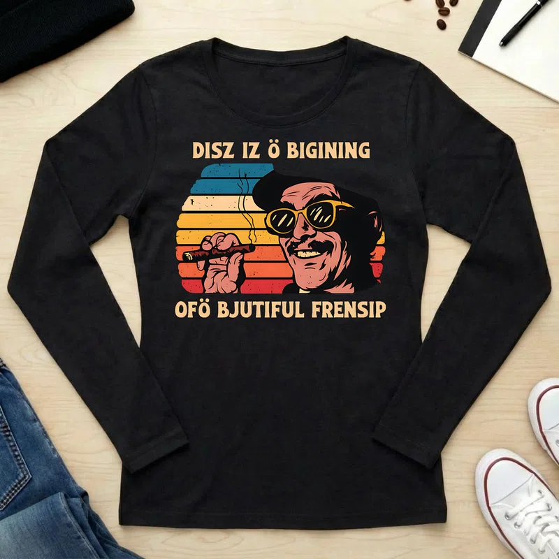 Női hosszú ujjú póló