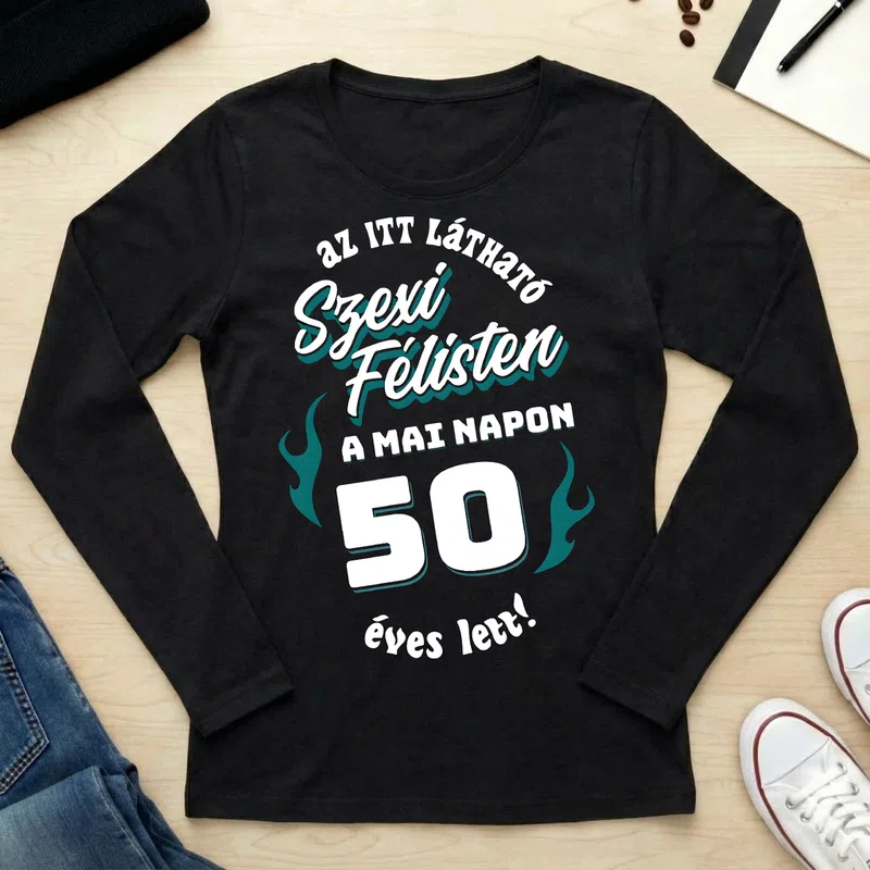 Női hosszú ujjú póló