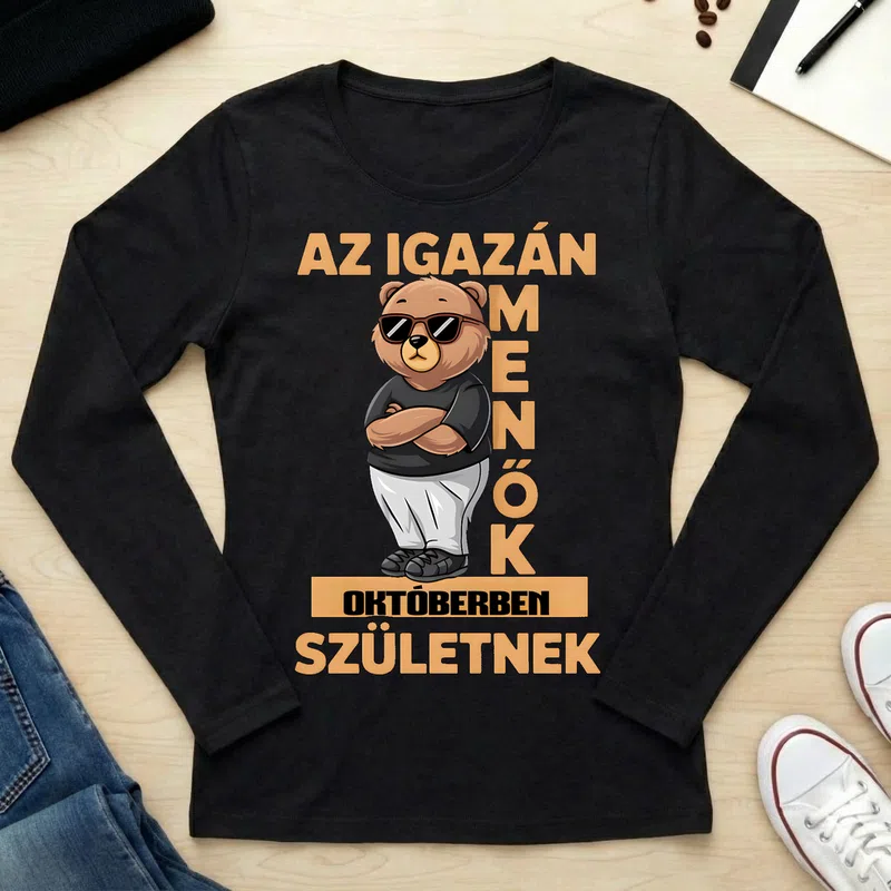 Női hosszú ujjú póló