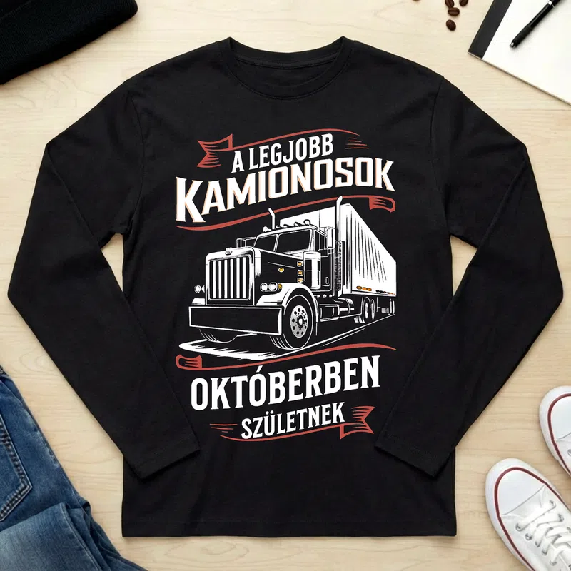 Unisex hosszú ujjú póló