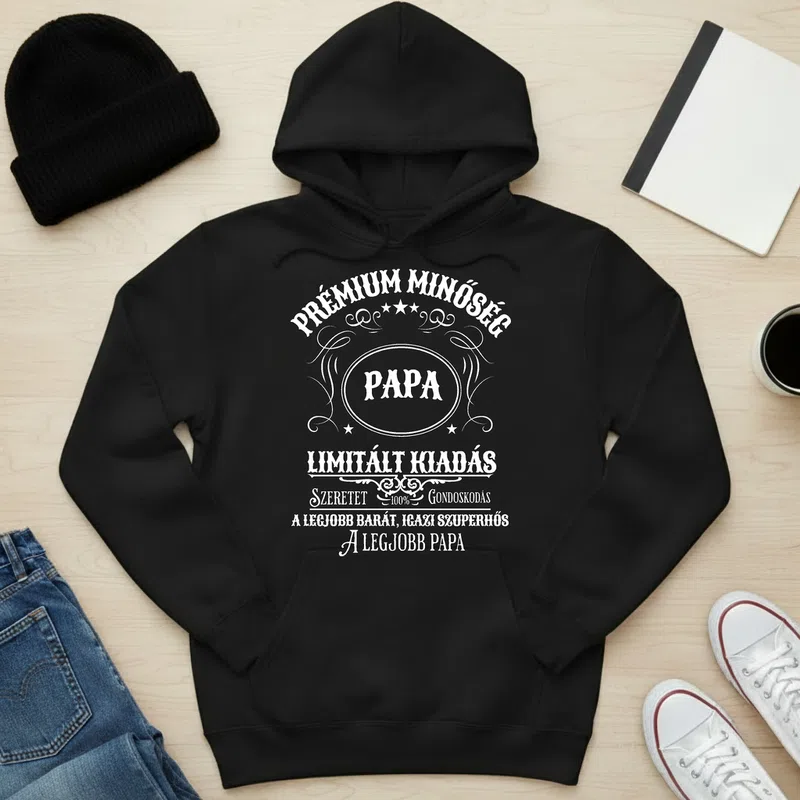 Unisex kapucnis pulcsi