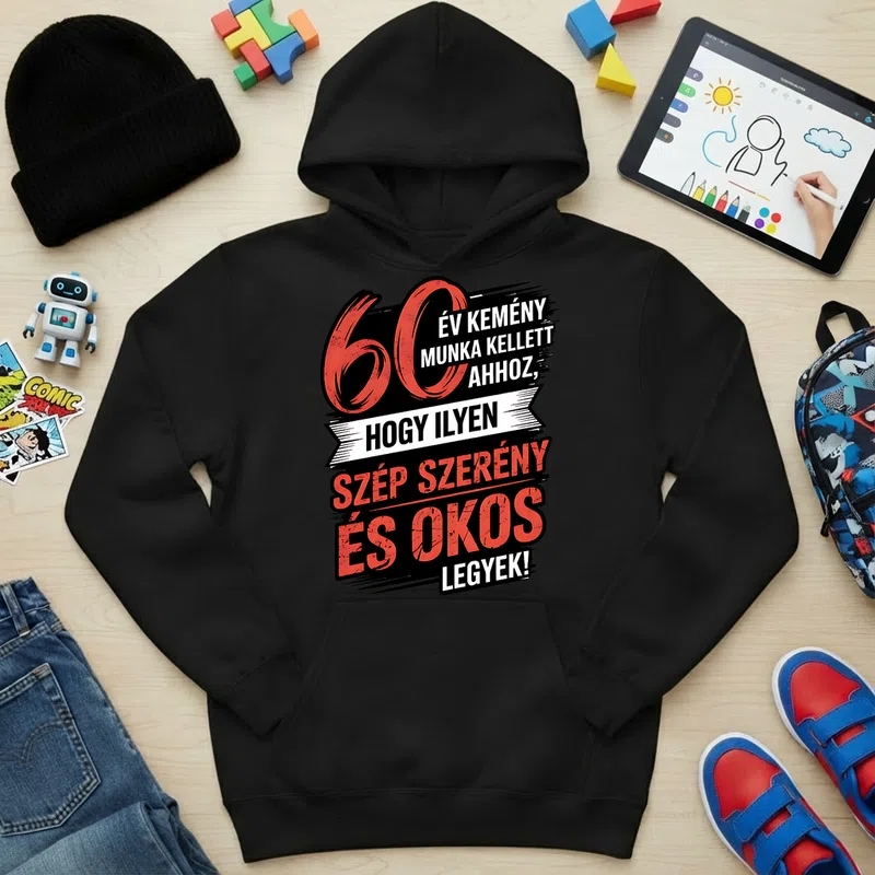 Gyerek kapucnis pulcsi