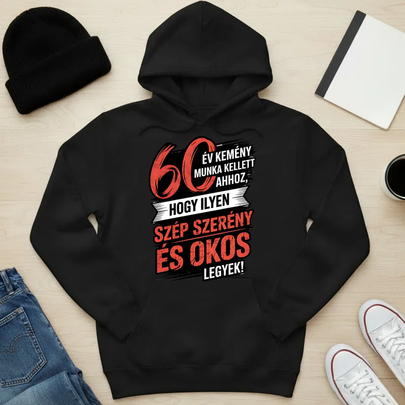 Unisex kapucnis pulcsi