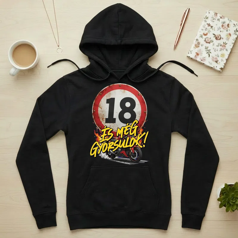 Női kapucnis pulcsi