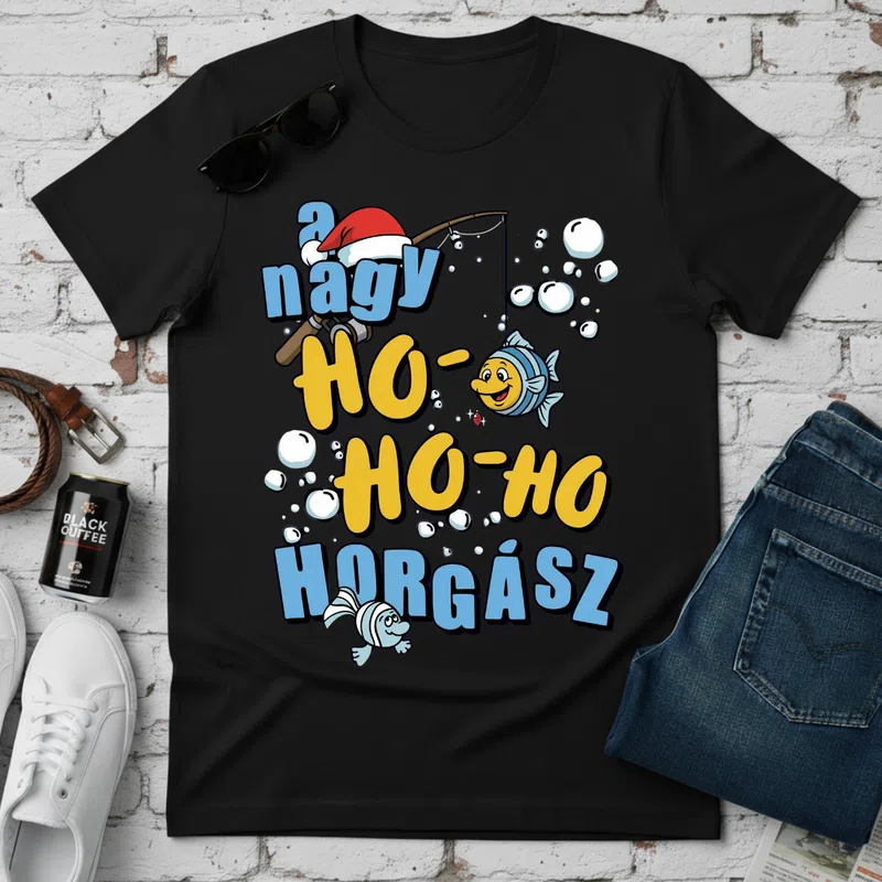 a nagy Ho-Ho-Ho Horgász Horgász