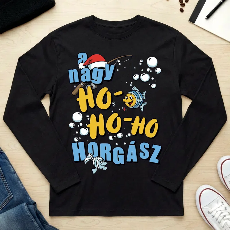 Unisex hosszú ujjú póló