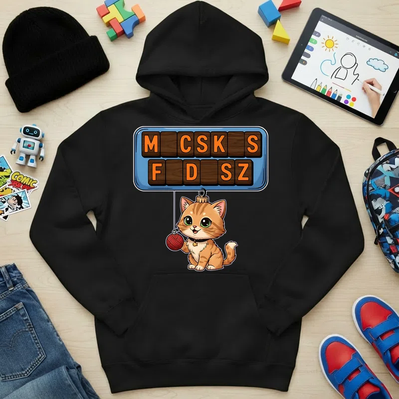 Gyerek kapucnis pulcsi